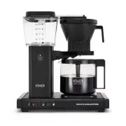 MOCCAMASTER Drip Coffee Maker 10-Cups Stainless Steel Auto Shut-Off Matte Black