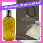 MOLTON BROWN Caju & Lime Bath Shower Gel 300ml + FREE SOAP Gift Bag Set