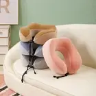 Nap Pillow Adjustable Support Neck Nap Pillow with Lanyard Portable