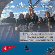 Letter From Home -Brass Quintet And Percussion Marine Band Of The Royal CD