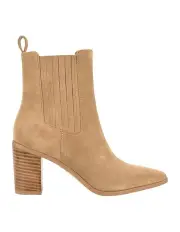[SIREN] Clancy Gusset Ankle Boot in Taupe Suede