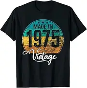 [Generic] Birthday Vintage Birth Year 1975 Birthday Birthday ds966 T-Shirt