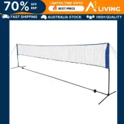 Badminton Net with Shuttlecocks 600x155 cm Outdoor Sports Equipment Game S 91182