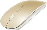 Rechargeable Bluetooth Wireless Mouse For Macbook/macbook Air/pro/ipad Gold