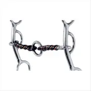 355 Just Enough Three Piece Sweet and Sour Snaffle Bit 5.5 Inch NEW