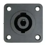 2pin BOX CABINET panel flush SURFACE mount speakon compatible connector jack