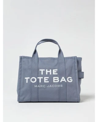 Marc Jacobs Tote Bag Casual Canvas Handbag Women Blue