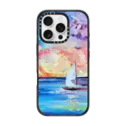 iPhone 16 Pro Impact Case MagSafe Compatible Sail Away Iphone Case by Ann Upton