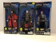 Star Trek Playmates 9" Collector Series Next Gen Aliens Set of 3 1995-7 NIB MINT
