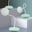 AU Desk Lamp 6500K To 6800K USB Rechargeable 3 Gear Touch Control LED Bedside