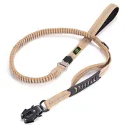 Heavy Duty Bungee Dog Leash Tactical Reflective Shock