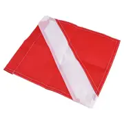 Oxford Cloth Scuba Diving Flag Tear Resistant Eye Catching Color 9 4x9 4inch