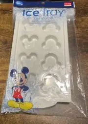 Disney Mickey Mouse Ice Tray Ice Cube Chocolate Mold Japan White Daiso Icon Ear