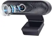 LeeKooLuu Webcam with Microphone HD 1080P Computer Web Camera USB Mac Laptop or