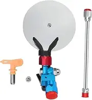 Byttlerom Airless Paint Edger Paint Shield Paint Sprayer Accessories Extension Airless Paint Sprayer Nozzle 517 Tip 10 Inch Pole