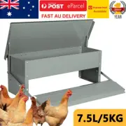 2025 Automatic Chicken Feeder Auto Coop Chick Poultry Treadle Self Opening