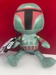 STAR WARS BOBA FETT 8" PLUSH DOLL POLYESTER SOFT TOY COLLECTIBLES VINTAGE NEW