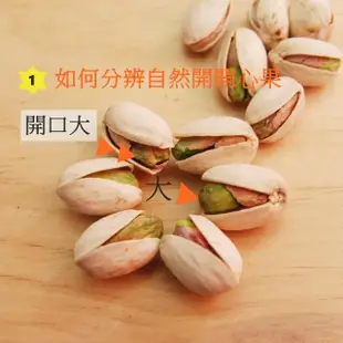 【自然甜堅果】自然開開心果560g