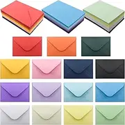 VANRA 150 Pack Invitation Envelopes with Self Seal V Flat Envelope Mini Envelopes for Birthday Card, Small Gift Card Envelopes, Business Card Envelopes (4 x 2.7 inches)