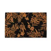 Jasmine Black Doormat