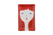 Emporium Alice Trinket Plate - Red