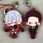 Kotobukiya Black Butler Snake William es Series nino Anime Rubber Strap Keychain