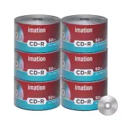 300 Pack Imation CD-R 52X 700MB/80Min Branded Logo Blank Media Recordable Disc
