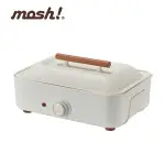 【日本 MOSH！】多功能電烤盤 M-HP1 IV 白(電烤盤)