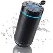 Bluetooth Speaker, IPX5 Waterproof Portable Speaker with 360° HD Surround Sou...