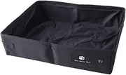 WOONEKY Portable Cat Litter Box Durable Lightweight Design for to Carry Collapsible Cat Litter Carrier for Pet Owners The Go