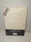 Tobin Home Fashion Inc. Fabric Tablecloth Table 60"x86" Oval Cream NEW