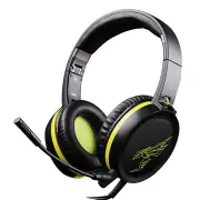 G801 Retractable 3.5mm + USB Wired Gaming Headset Light Weight Omni Directional Headphone With Microphone for Computer Profession Gamer