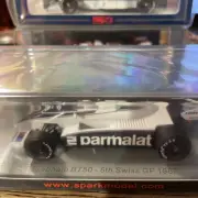 Spark 1/43 Brabham Bt50 Swiss Gp 5Th Place 1982 R. Patrese Minicar