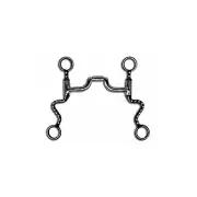 Myler Black Steel 7 Shank Low Port Barrel Narrow