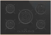 Smeg Dolce Stil Novo 75cm Gas on Glass Cooktop