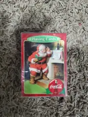 Vintage Christmas Santa Coca-Cola Coke Bicycle Brand Playing Cards