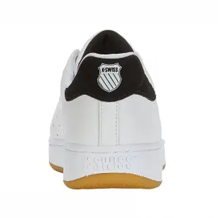 【K-SWISS】時尚運動鞋 Classic PF-男-白/黑(小白鞋 08505-167)