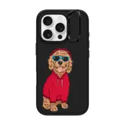 iPhone 16 Pro Impact Ring Stand Case MagSafe Compatible Hipster Cockapoo