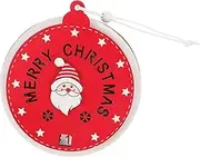 CLISPEED Christmas Signs Wood Xmas Party Ornament Advent Calendars Christmas Hanging Calendar