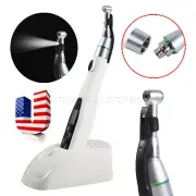 Dental Wireless Reciprocating Endo Motor LED Mini Handpiece 16:1 Contra Angle