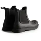 Hunter Commando Chelsea Boots Black Waterproof, Handcrafted