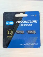 2 - Pack KMC 10-Speed MissingLink Bike Chain Missing Links fits Shimano SRAM