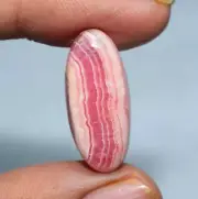 Rhodochrosite 100% Natural Gemstone Cabochon 19.80 Ct. 26x11x6 mm Z-2