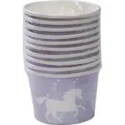 Armada Paper Ice Cream Cups Unicorn 10 pack