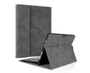 PU Leather Protective Case for 12.3 Inch Microsoft Surface Pro 7 Plus/Pro 7/Pro 6/Pro 5/Pro 4 - Grey