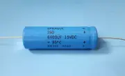 1 PC- Capacitor, 39D668G015JS6, SPRAGUE, 15VDC, 6600 UF/MF, AUDIO, AXIAL