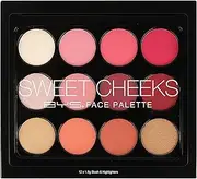 [BYS] Sweet Cheeks Face Palette, Multicolour (CO/BLD12S)