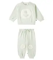 [Molo] Molo Baby cotton sweatshirt and sweatpants set M 12 green