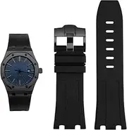 [RAYESS] Rubber silicone strap for AP Abby 15703 Royal Oak Offshore series watch chain accessories 28mm watch Band