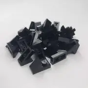 LEGO Parts 92946 Black Slope 45 2x1 with 2/3 Cut Out - Lot of 35 - New